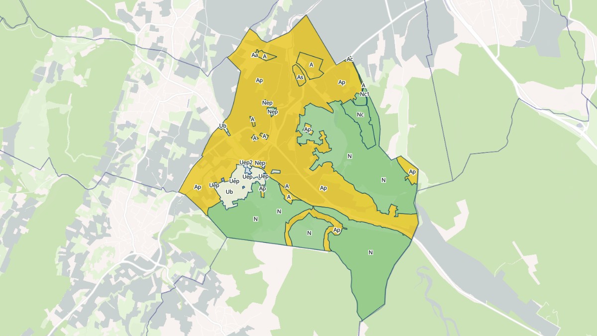 Aperçu cartographique de Gajan, centré sur la commune