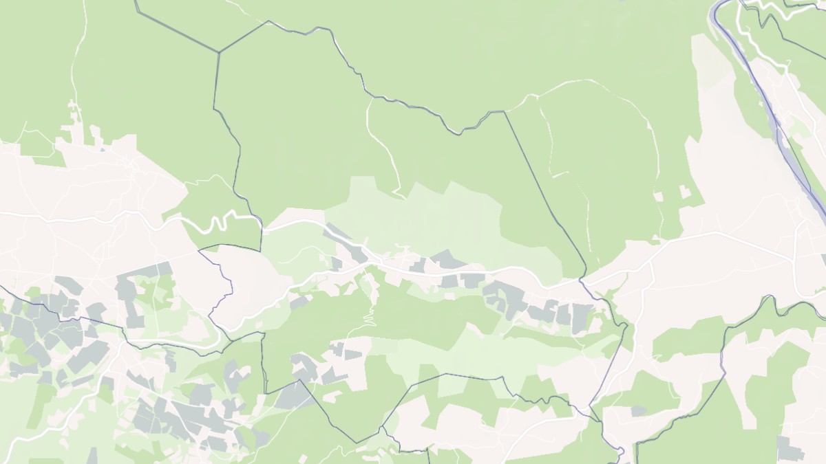 Aperçu cartographique de Laval-Saint-Roman, centré sur la commune
