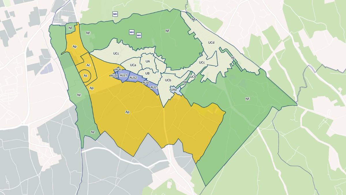 Aperçu cartographique de Nages-et-Solorgues, centré sur la commune