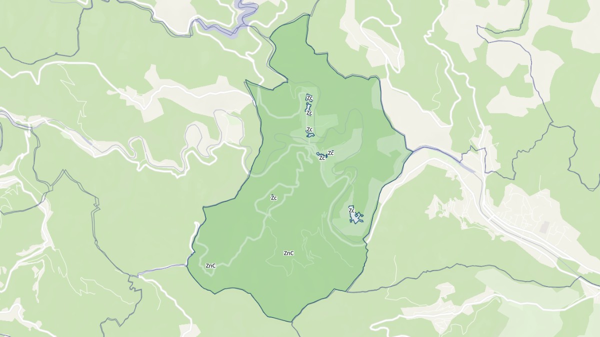 Aperçu cartographique de Peyremale, centré sur la commune