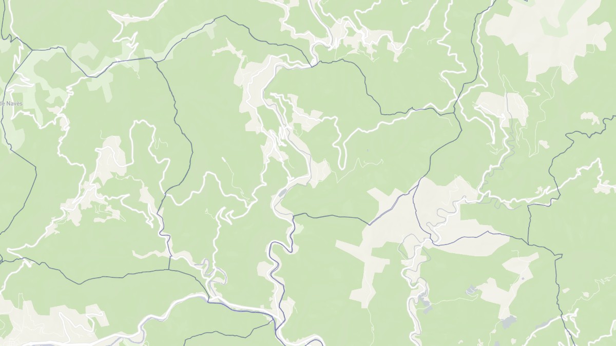 Aperçu cartographique de Saint-André-de-Majencoules, centré sur la commune