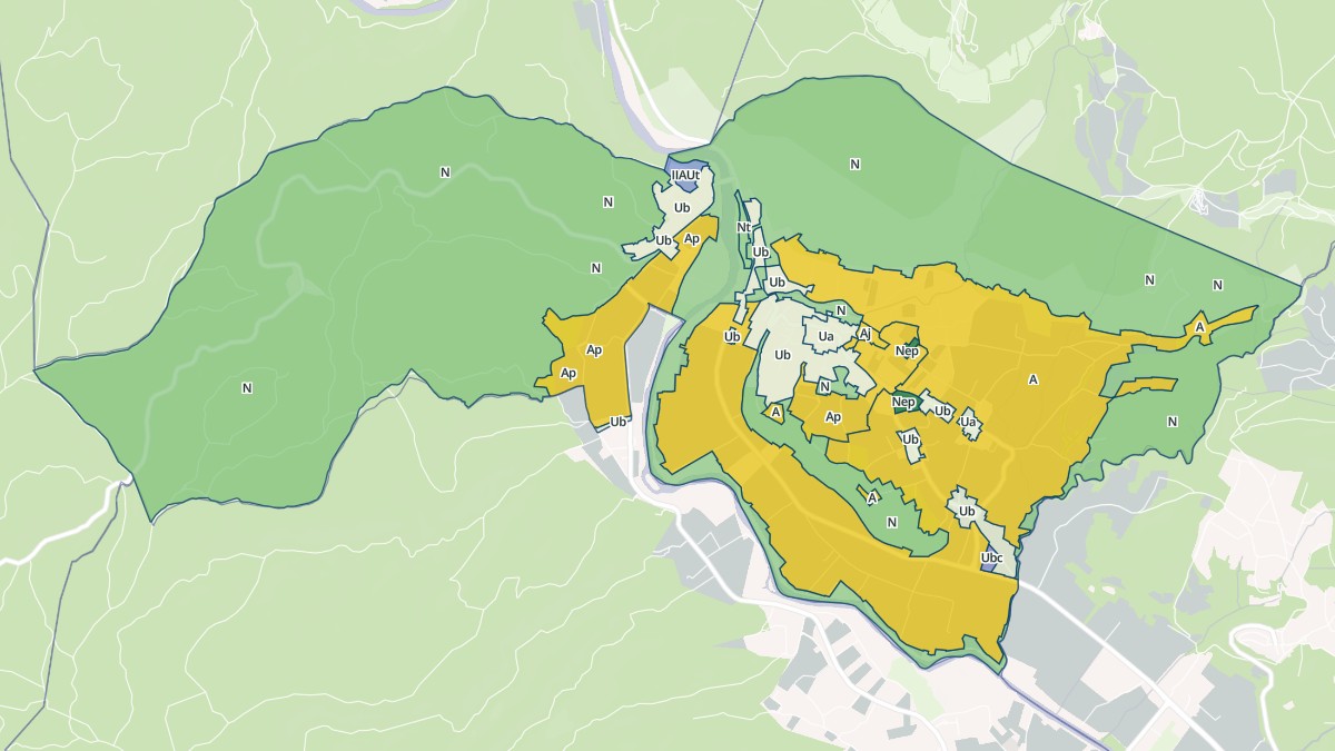 Aperçu cartographique de Saint-André-de-Roquepertuis, centré sur la commune