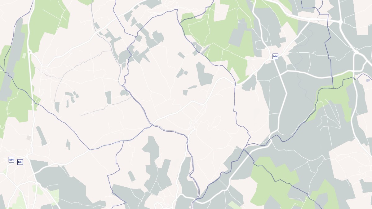 Aperçu cartographique de Saint-Étienne-de-l'Olm, centré sur la commune