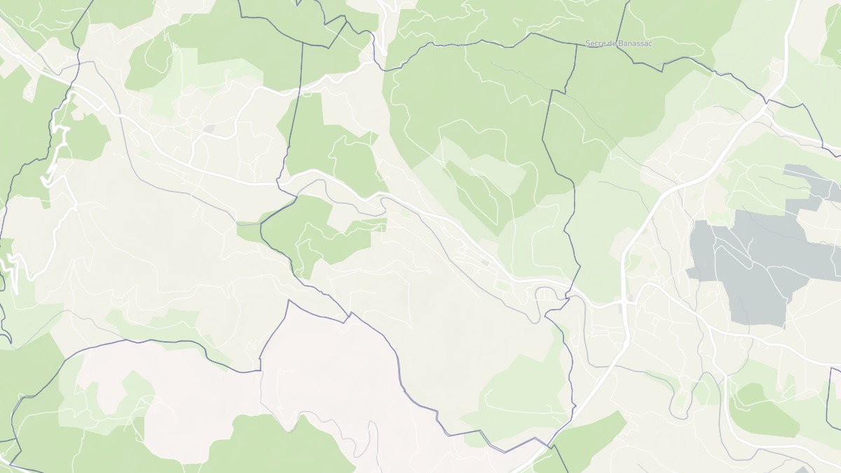 Aperçu cartographique de Saint-Jean-de-Valériscle, centré sur la commune