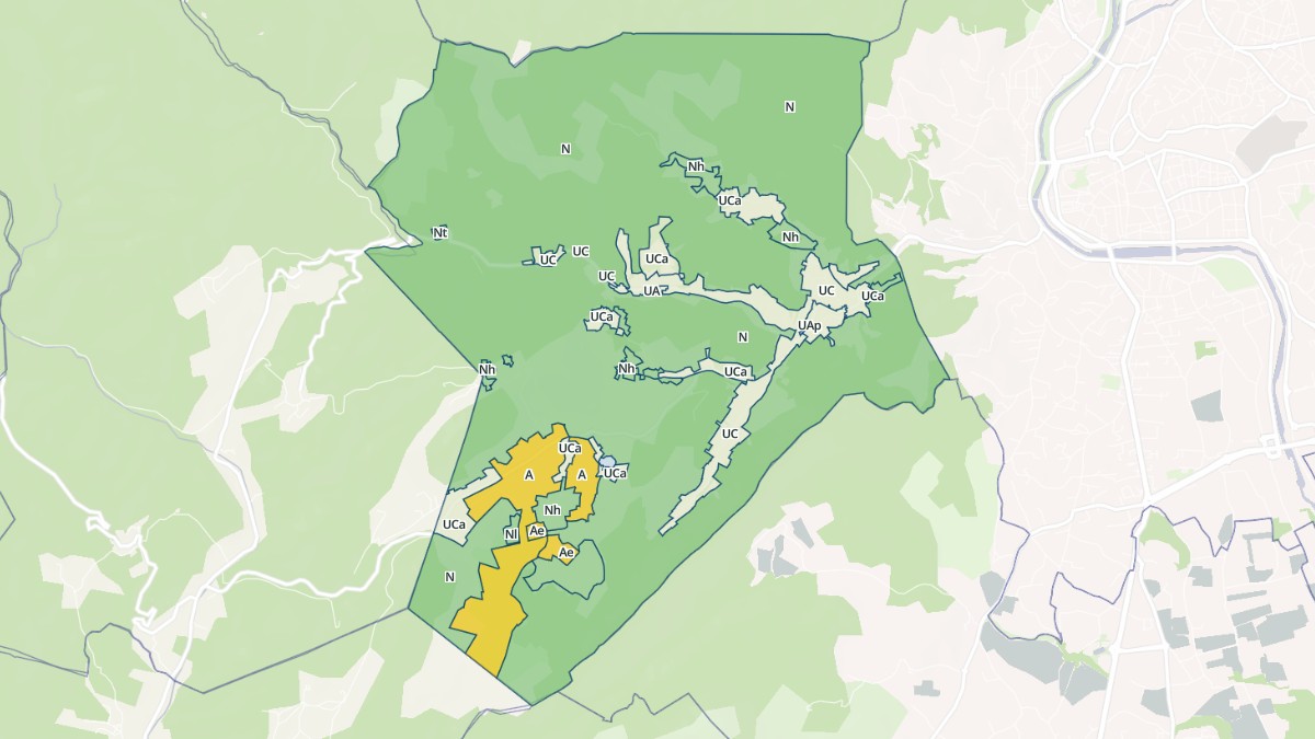 Aperçu cartographique de Saint-Jean-du-Pin, centré sur la commune