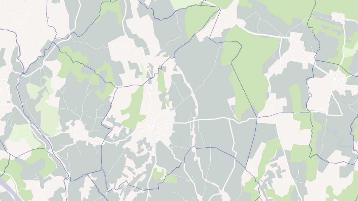 Aperçu cartographique de Saint-Maurice-de-Cazevieille, centré sur la commune