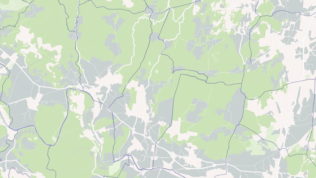 Aperçu cartographique de Saint-Michel-d'Euzet, centré sur la commune