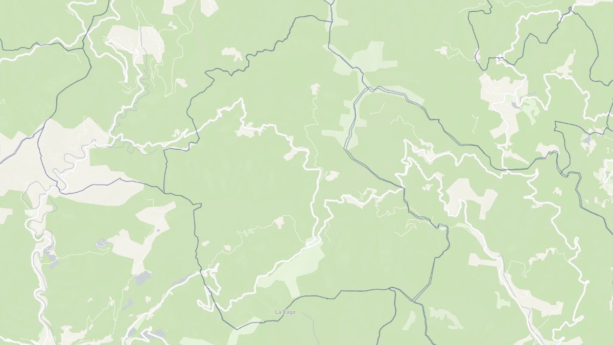 Aperçu cartographique de Saint-Roman-de-Codières, centré sur la commune