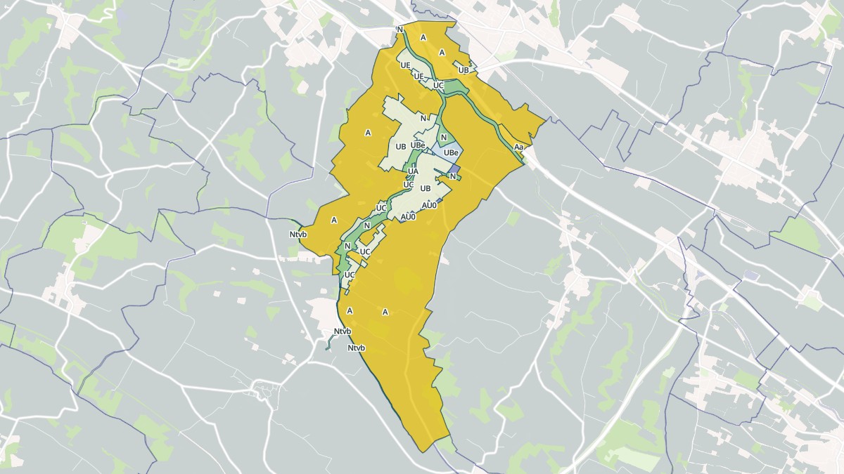 Aperçu cartographique de Ayguesvives, centré sur la commune