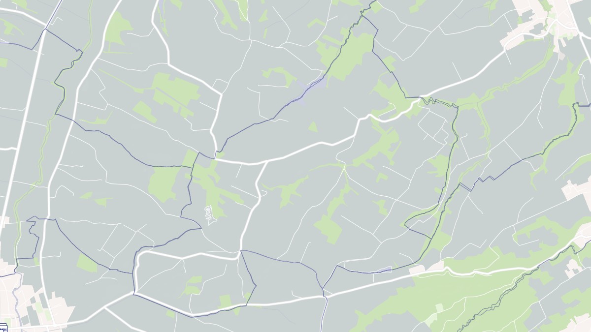 Aperçu cartographique de Auribail, centré sur la commune