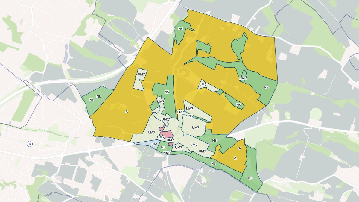 Aperçu cartographique de Beaupuy, centré sur la commune