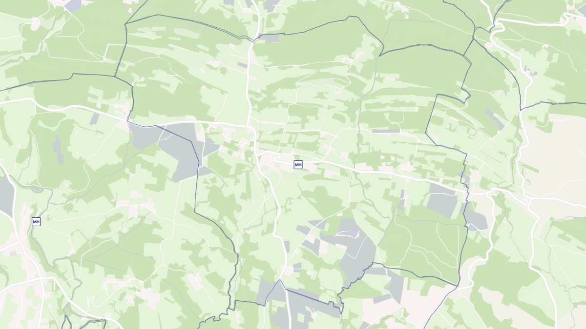 Aperçu cartographique de Belbèze-en-Comminges, centré sur la commune