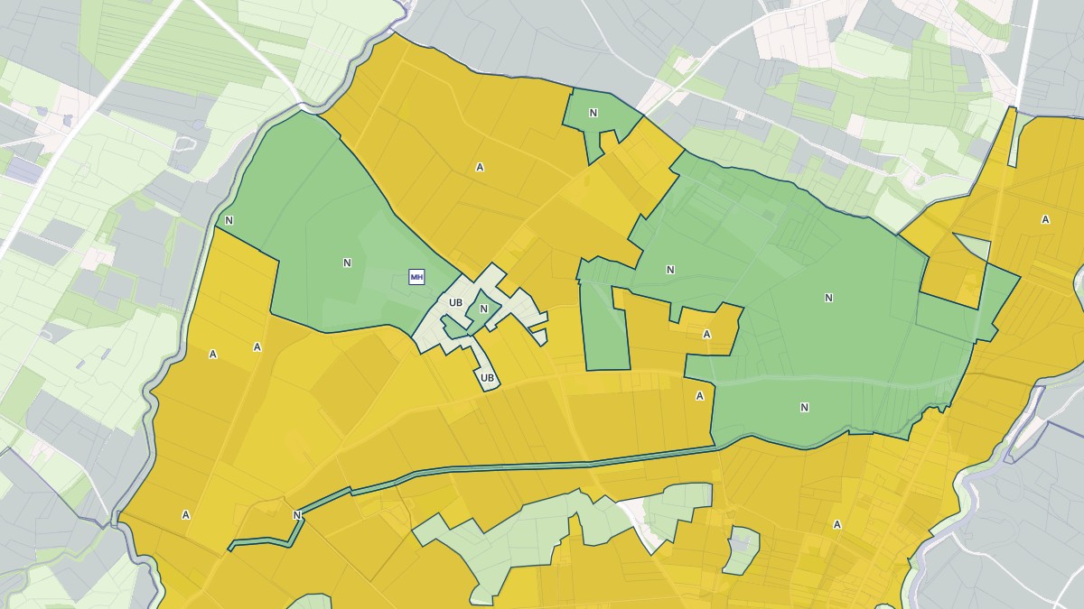 Aperçu cartographique de Boissède, centré sur la commune