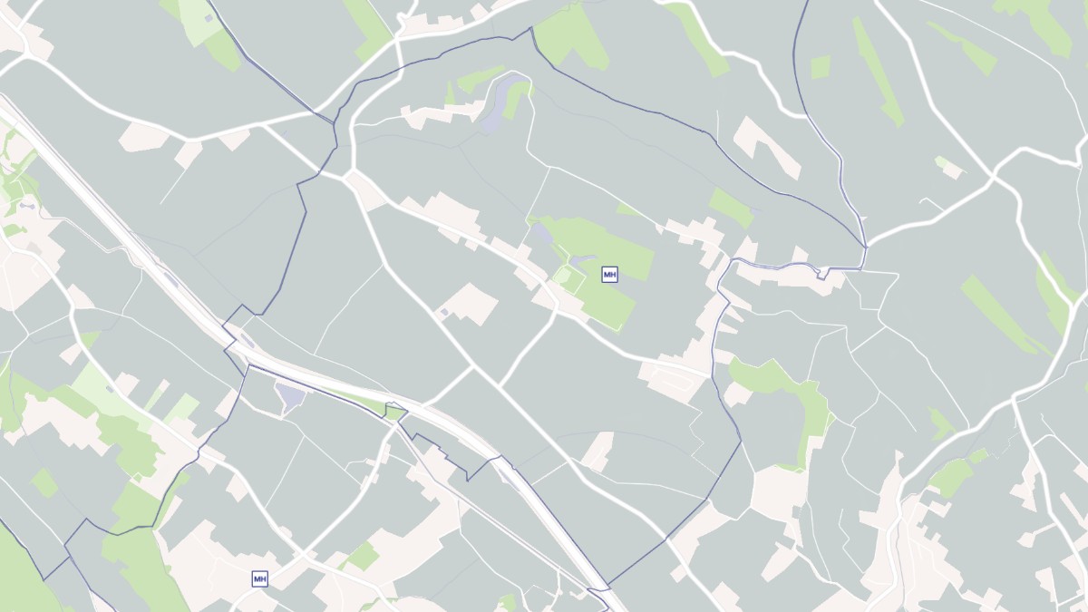 Aperçu cartographique de Bonrepos-Riquet, centré sur la commune