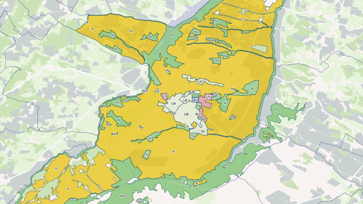 Aperçu cartographique de Boulogne-sur-Gesse, centré sur la commune