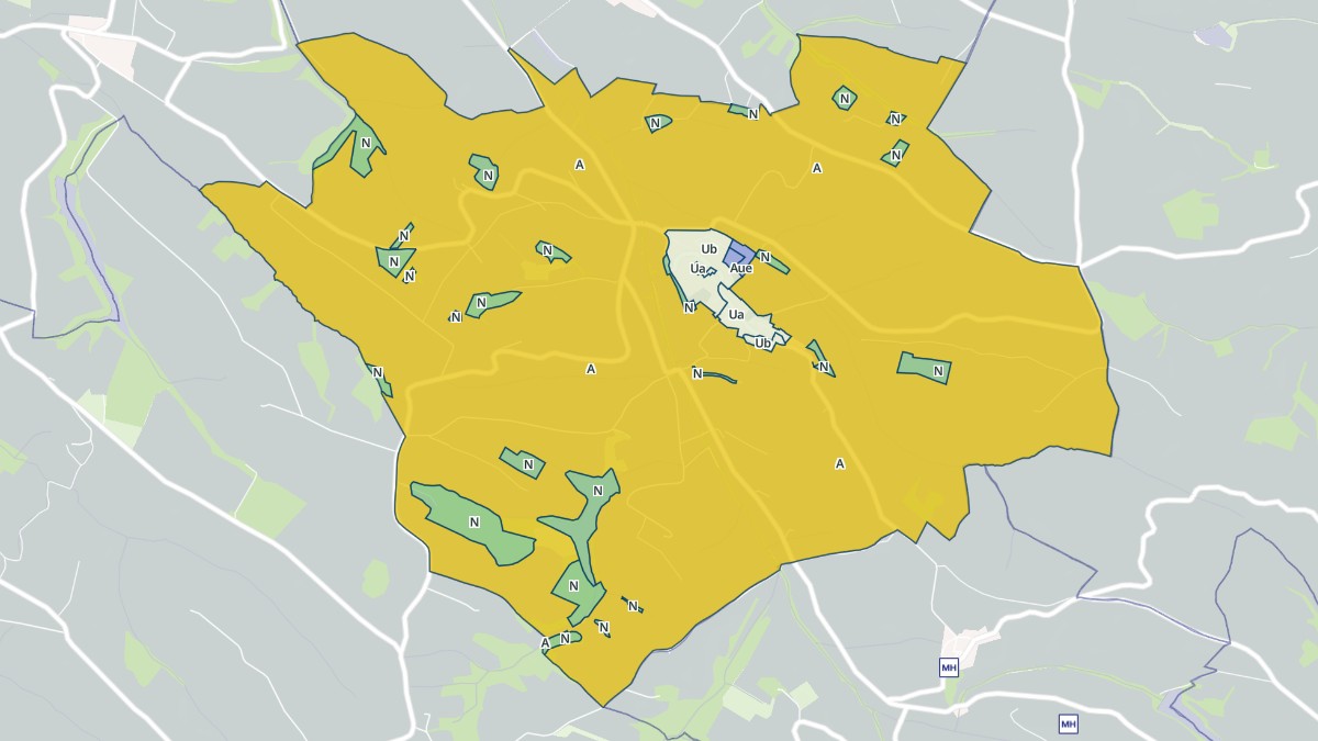 Aperçu cartographique de Caignac, centré sur la commune