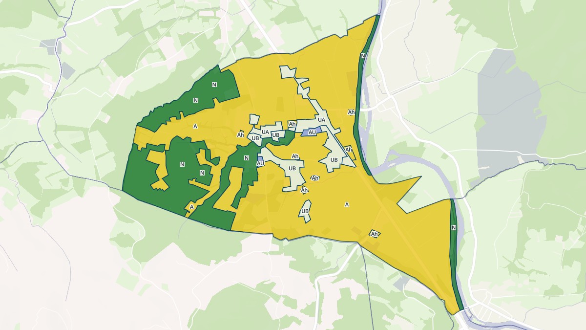 Aperçu cartographique de Castagnède, centré sur la commune