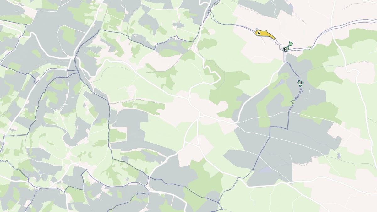 Aperçu cartographique de Castelnau-Picampeau, centré sur la commune