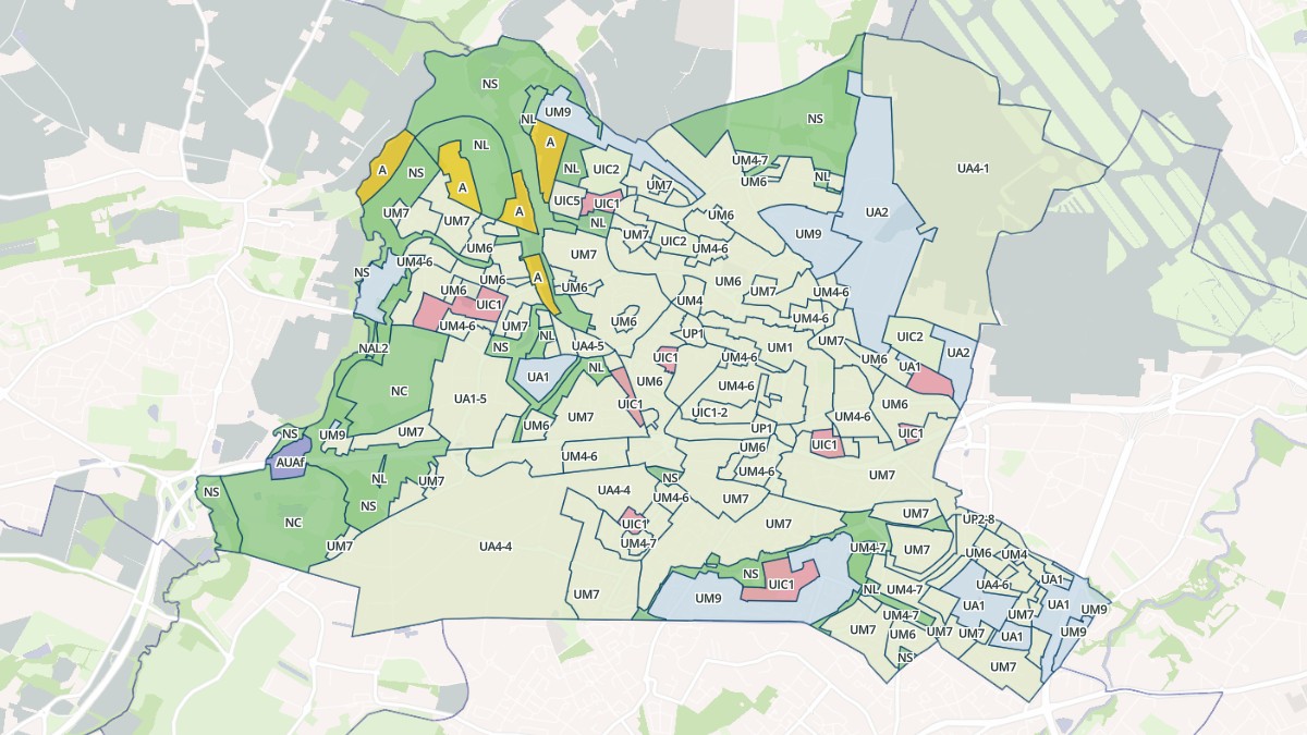 Aperçu cartographique de Colomiers, centré sur la commune