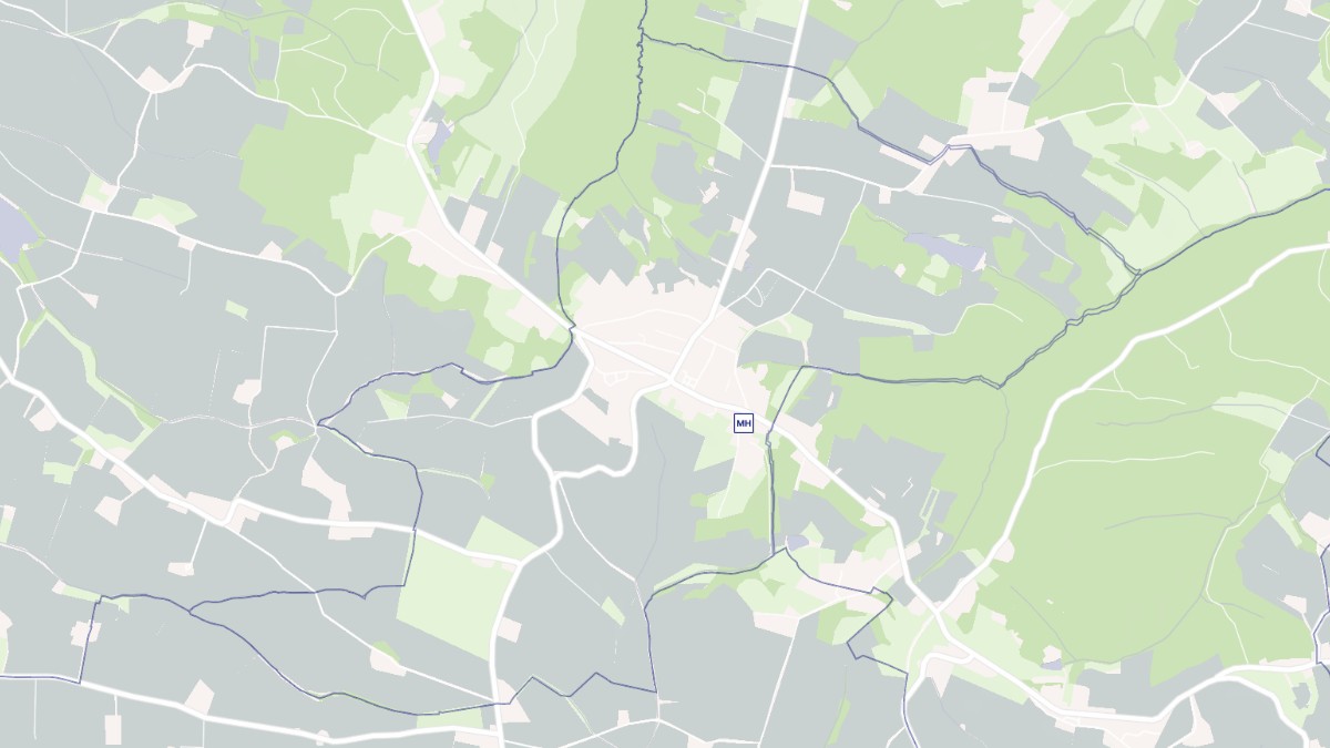 Aperçu cartographique de Cox, centré sur la commune