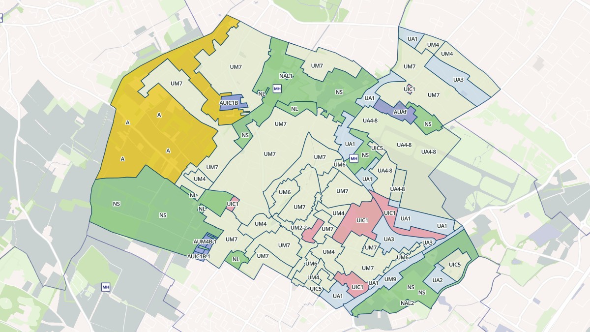 Aperçu cartographique de Cugnaux, centré sur la commune