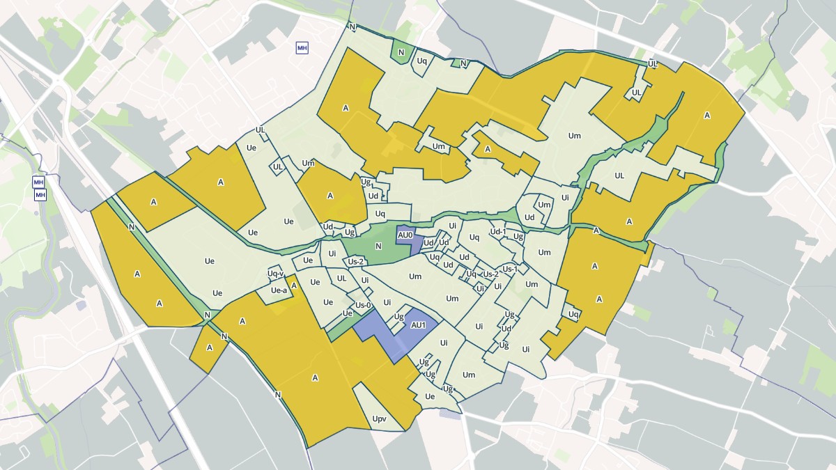 Aperçu cartographique de Escalquens, centré sur la commune