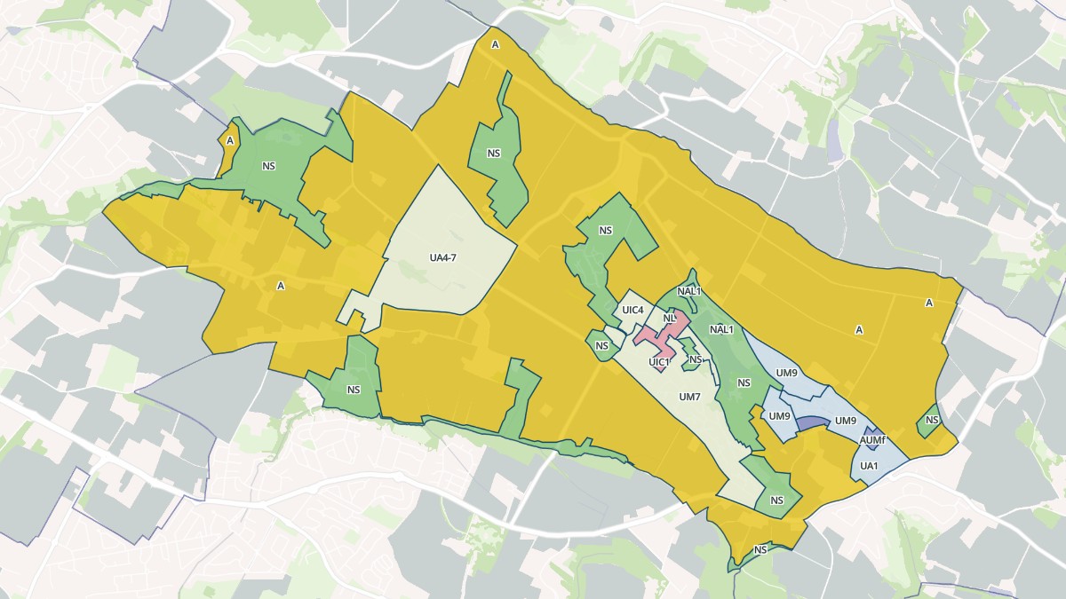 Aperçu cartographique de Flourens, centré sur la commune