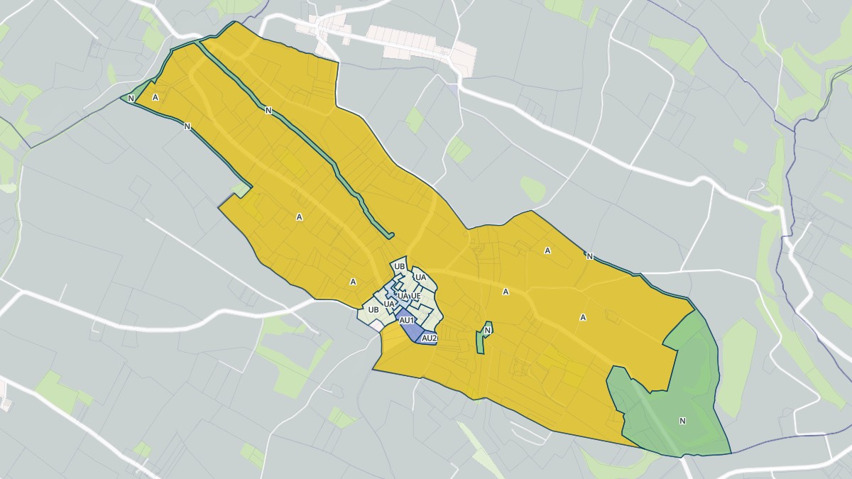 Aperçu cartographique de Folcarde, centré sur la commune