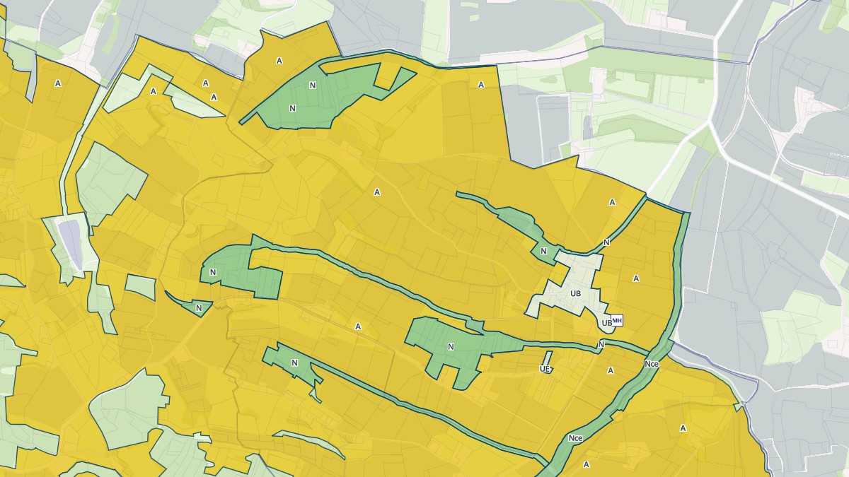 Aperçu cartographique de Frontignan-Savès, centré sur la commune