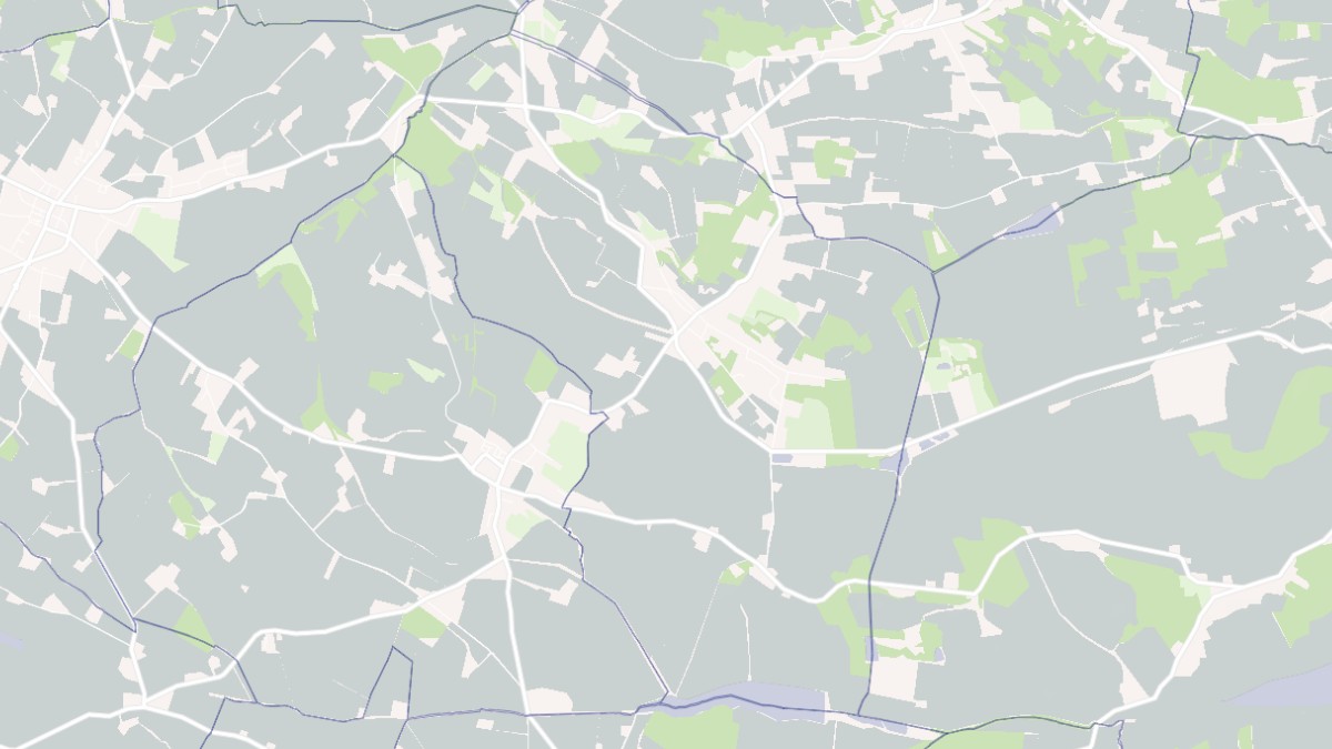 Aperçu cartographique de Le Grès, centré sur la commune