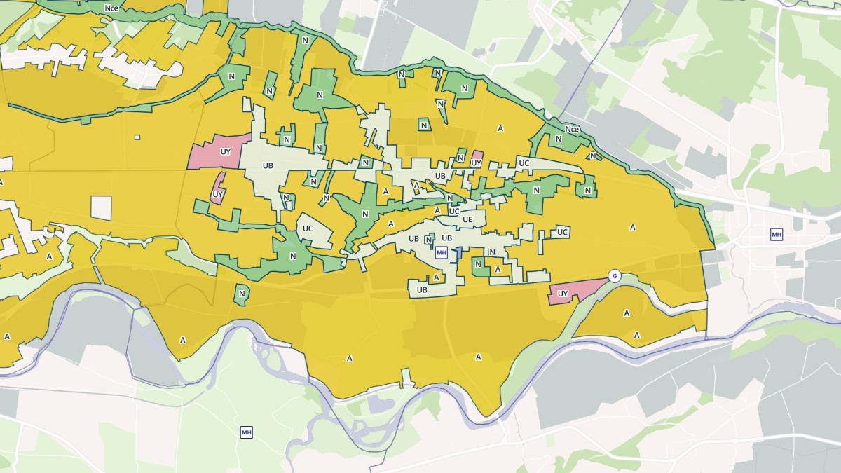 Aperçu cartographique de Labarthe-Inard, centré sur la commune