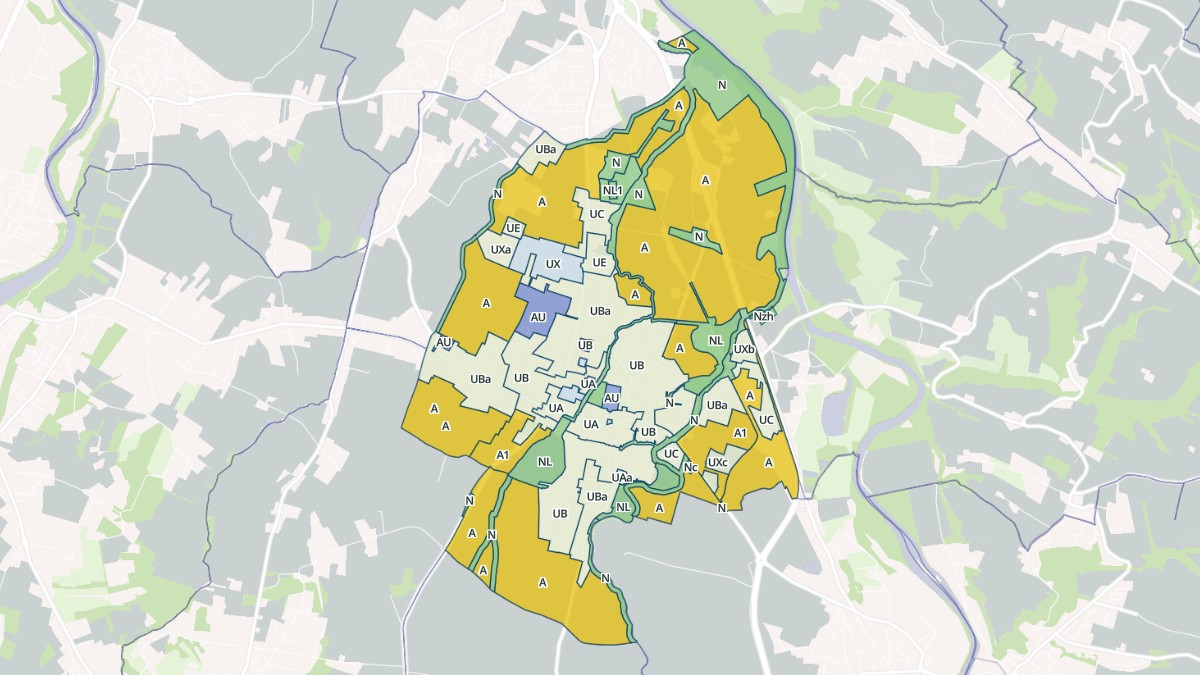 Aperçu cartographique de Labarthe-sur-Lèze, centré sur la commune