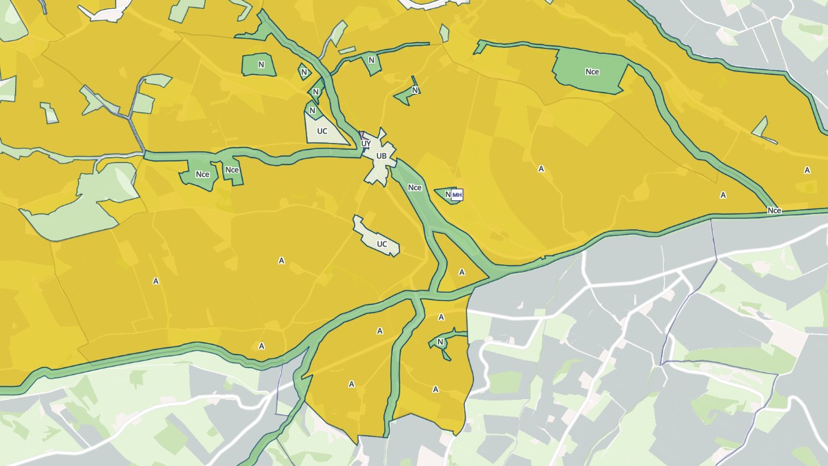 Aperçu cartographique de Labastide-Paumès, centré sur la commune