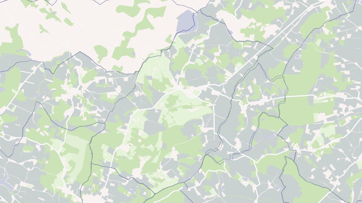 Aperçu cartographique de Lagraulet-Saint-Nicolas, centré sur la commune