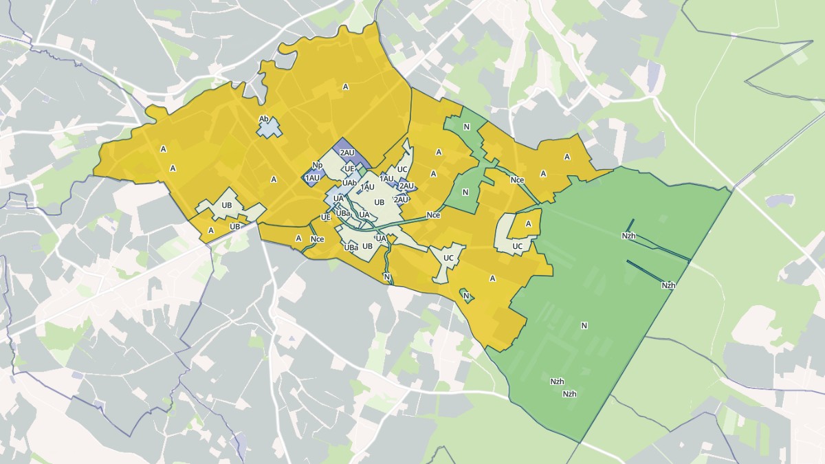 Aperçu cartographique de Lasserre-Pradère, centré sur la commune