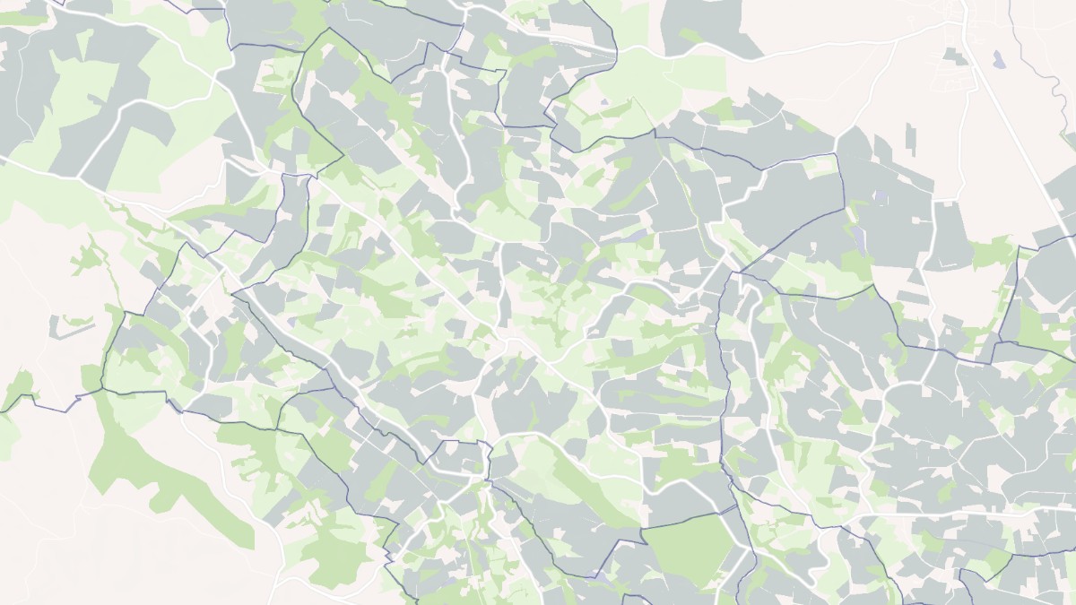 Aperçu cartographique de Latrape, centré sur la commune