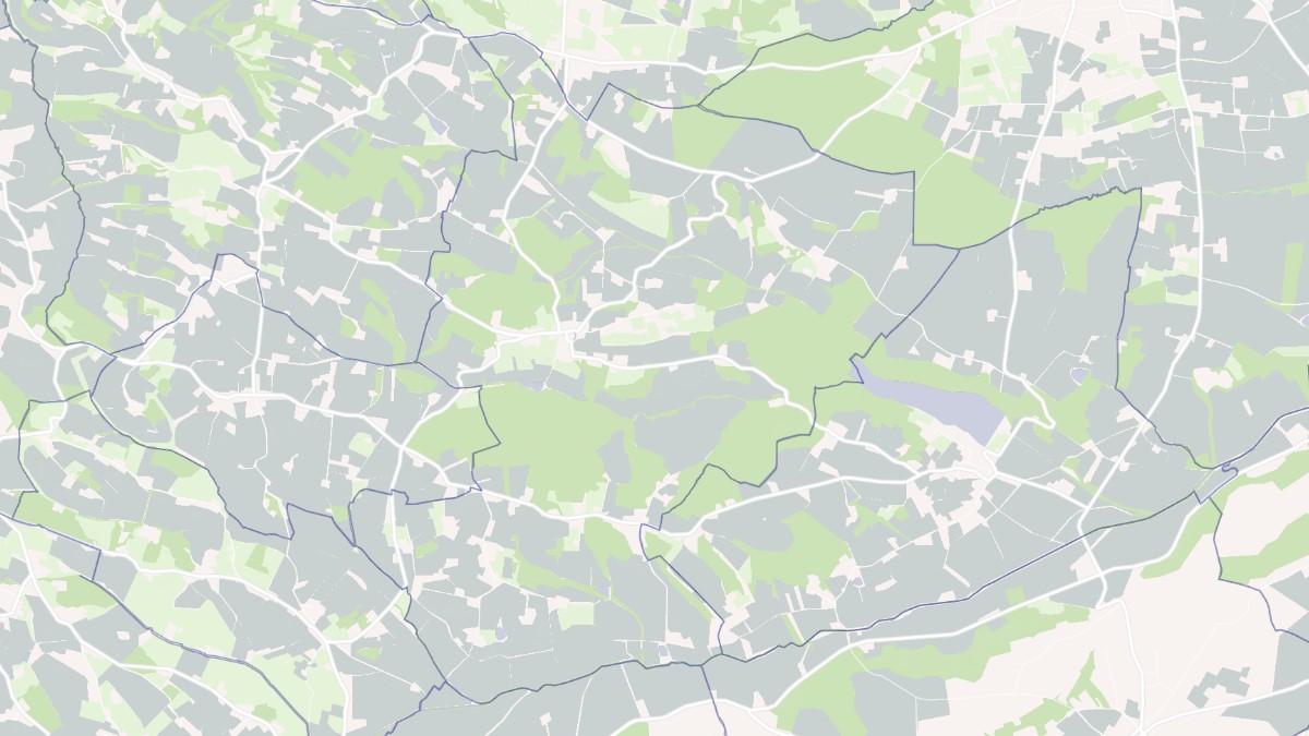 Aperçu cartographique de Lautignac, centré sur la commune