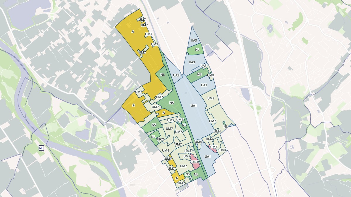 Aperçu cartographique de Lespinasse, centré sur la commune