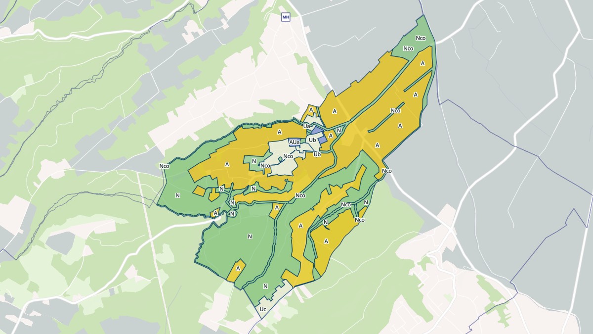 Aperçu cartographique de Mauressac, centré sur la commune