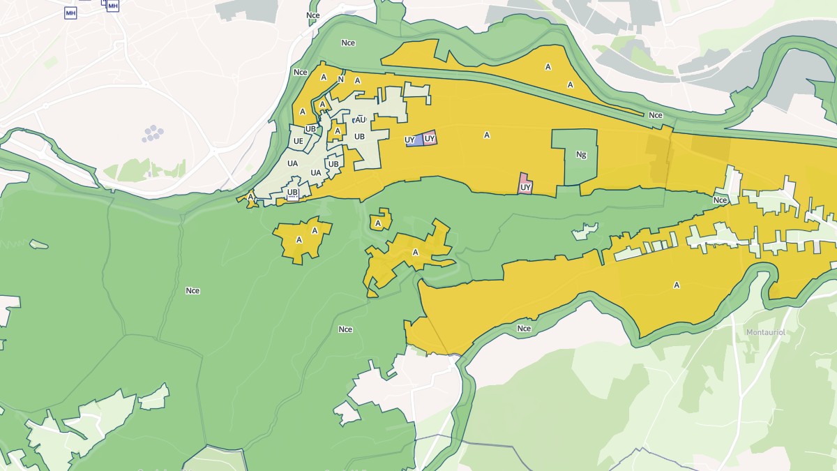 Aperçu cartographique de Miramont-de-Comminges, centré sur la commune