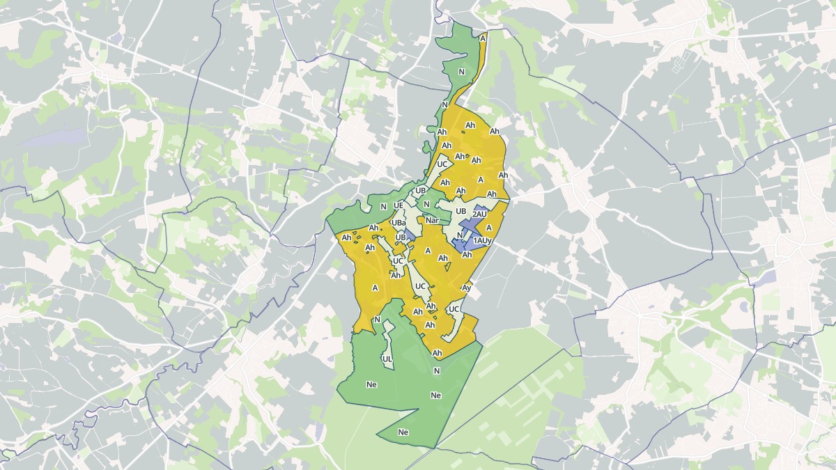 Aperçu cartographique de Montaigut-sur-Save, centré sur la commune