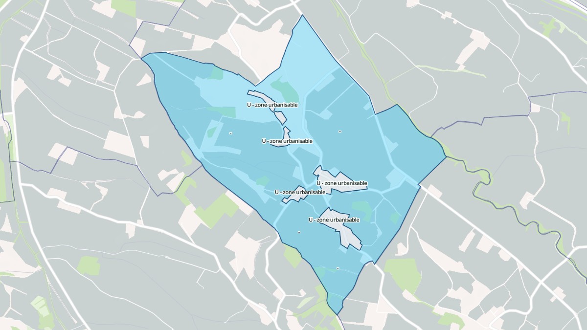 Aperçu cartographique de Montclar-Lauragais, centré sur la commune