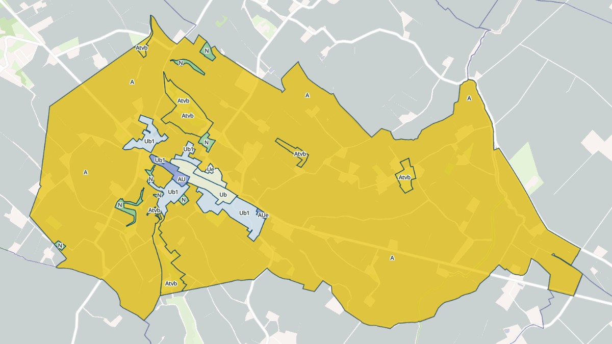 Aperçu cartographique de Montégut-Lauragais, centré sur la commune