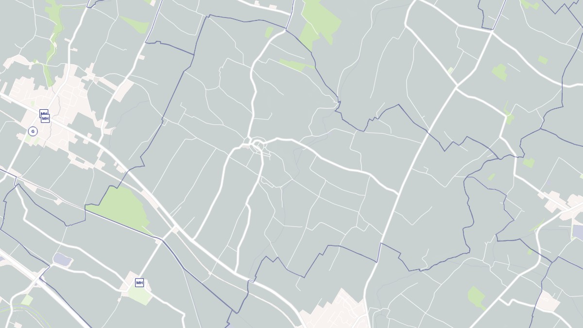 Aperçu cartographique de Montgaillard-Lauragais, centré sur la commune