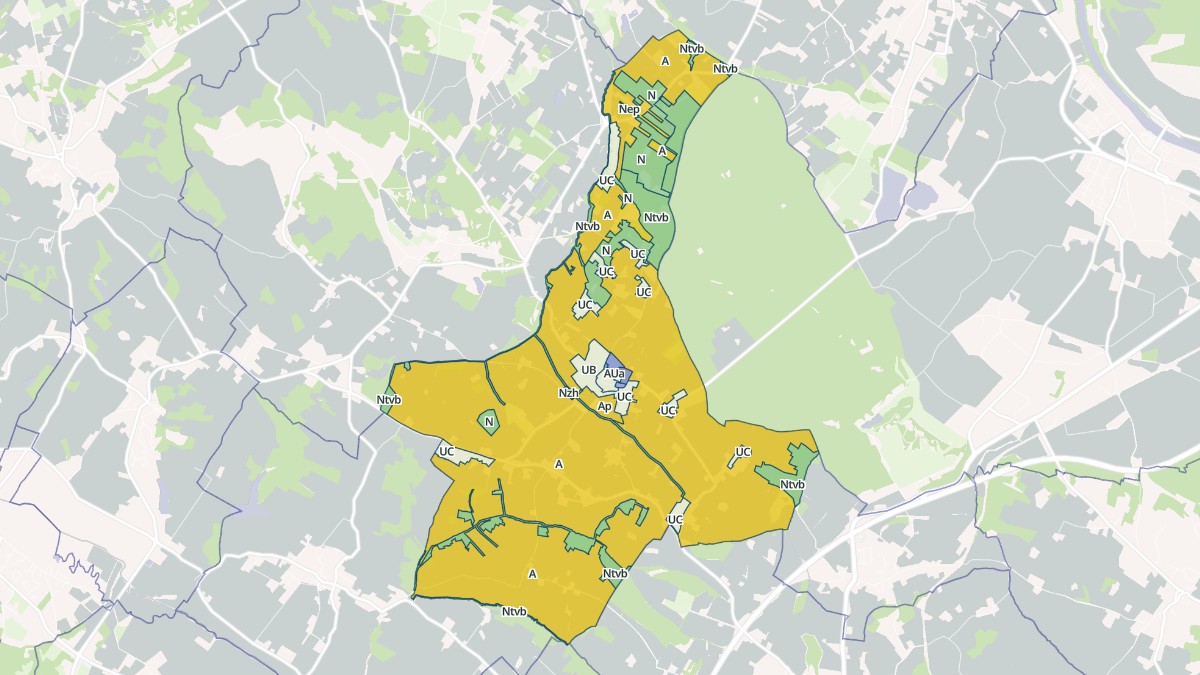 Aperçu cartographique de Paulhac, centré sur la commune