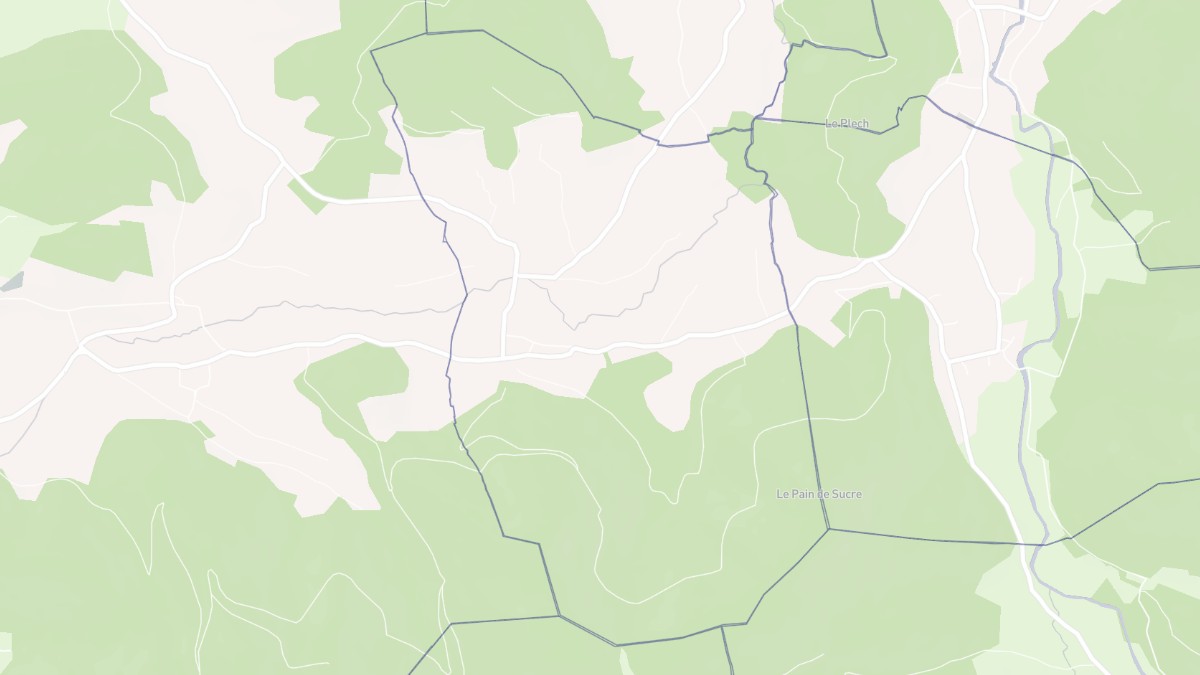Aperçu cartographique de Payssous, centré sur la commune