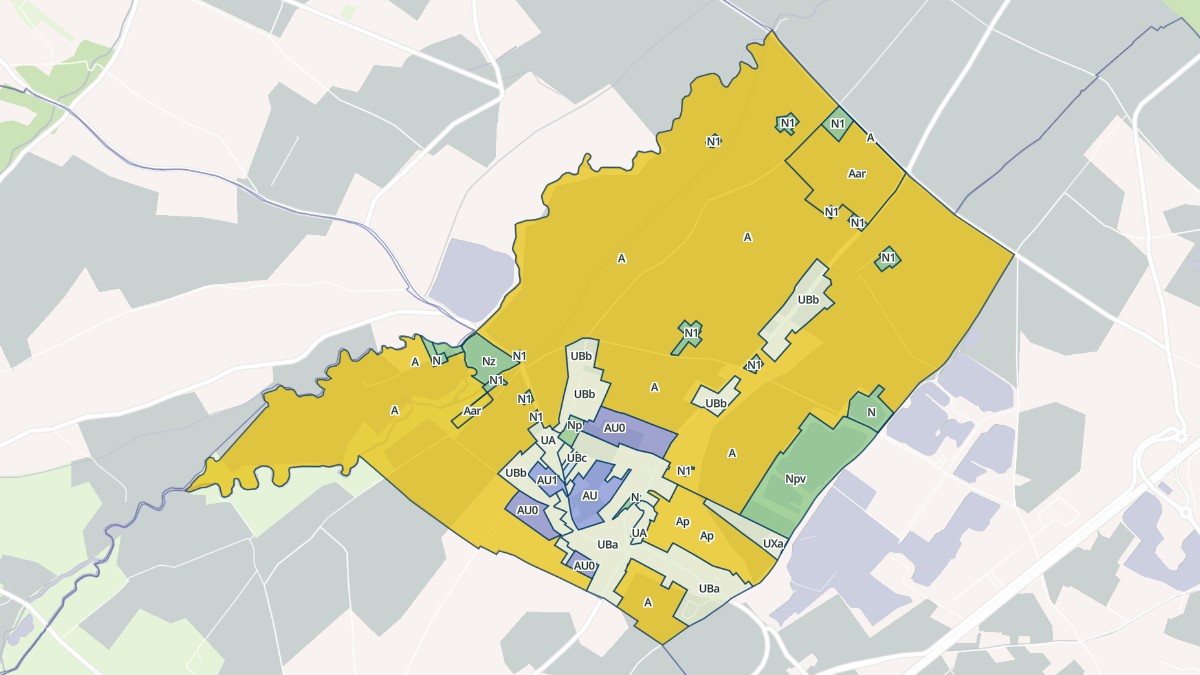 Aperçu cartographique de Peyssies, centré sur la commune