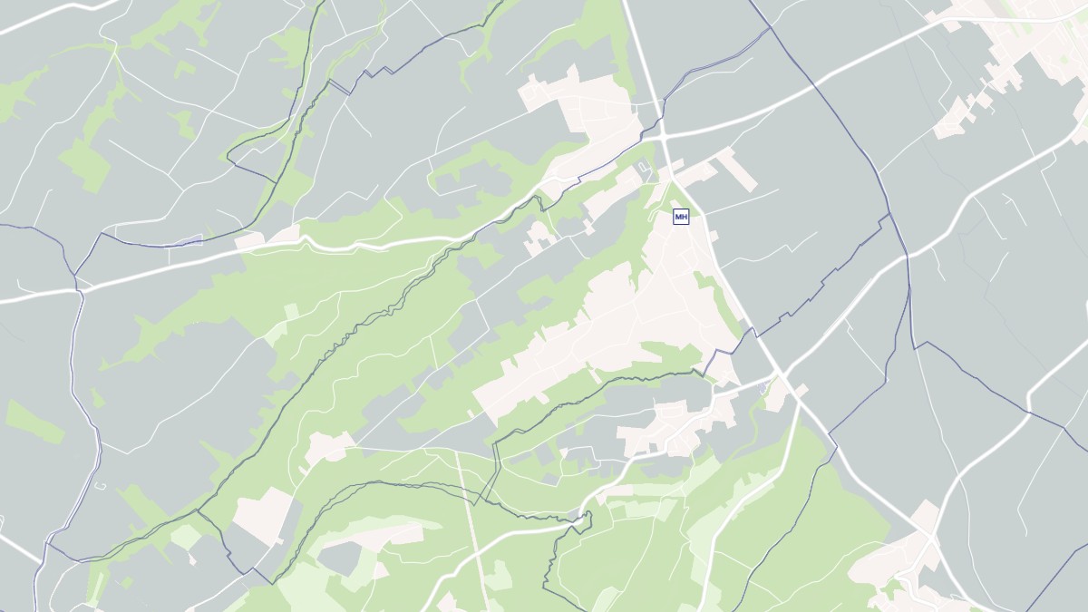 Aperçu cartographique de Puydaniel, centré sur la commune