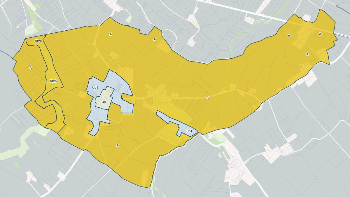 Aperçu cartographique de Roumens, centré sur la commune