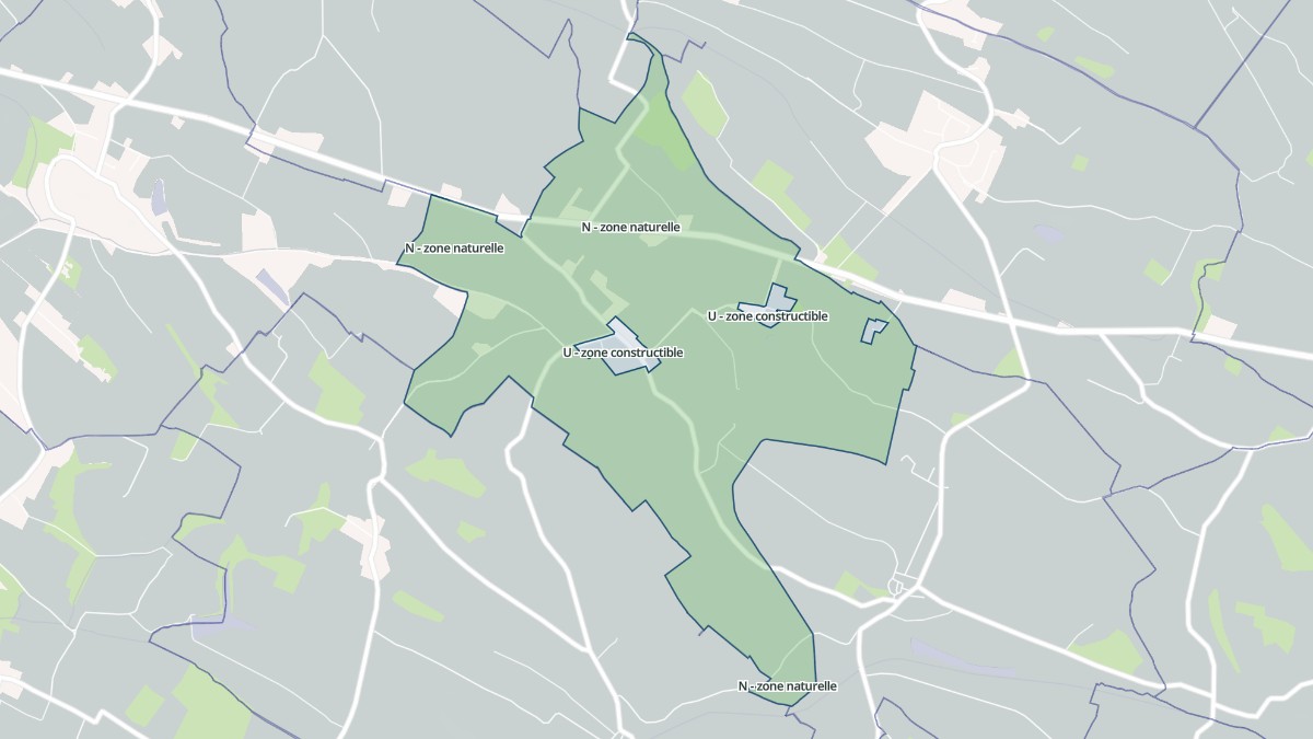 Aperçu cartographique de Saint-Germier, centré sur la commune